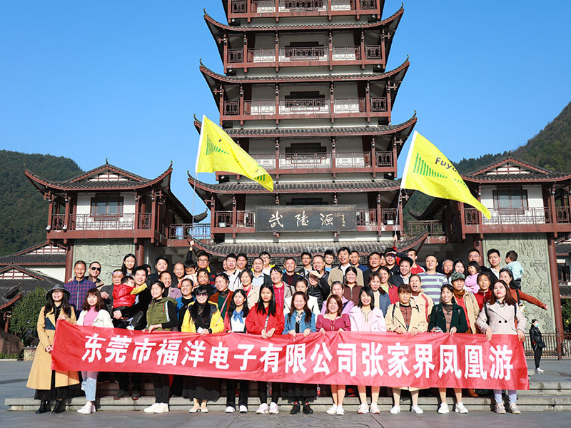 张家界团建之旅_福洋电子团队风采_东莞市福洋电子有限公司